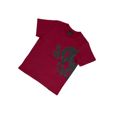 SYNAWORLD 'SYNA LOGO' TEE - WINE RED