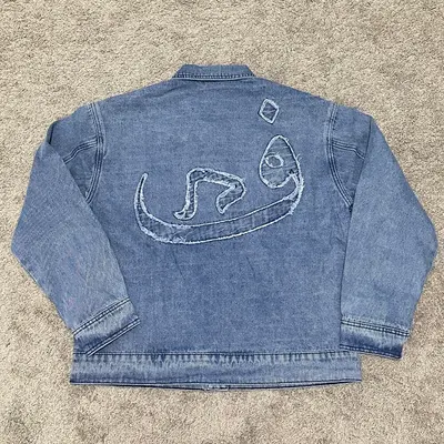 【In Stock】808 Visi*n Jacket/ Jeans Black/White