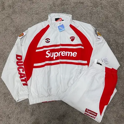 S*P DUCATI Tracksuit White