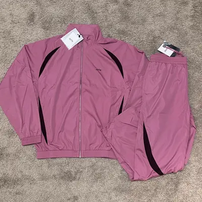 Ate Pink Tracksuit Nylon