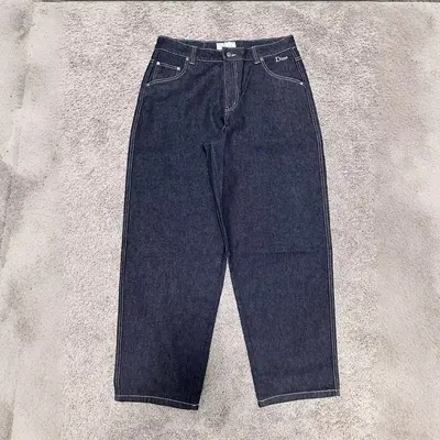 【Purple TAG】CLASSIC BAGGY DENIM PANT Black