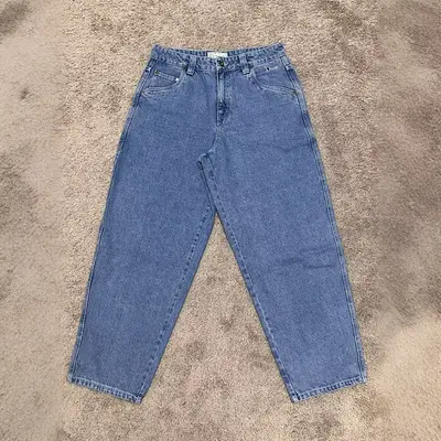CLASSIC BAGGY DENIM PANT Blue