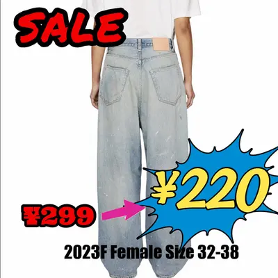 [¥299⮕¥220] Ac*e 2023F女款斜口袋款Size 32-38