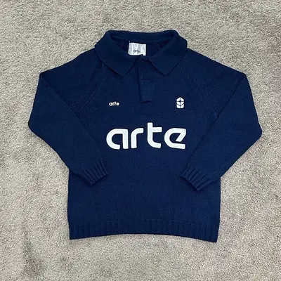 Ate Knit Navy Blue
