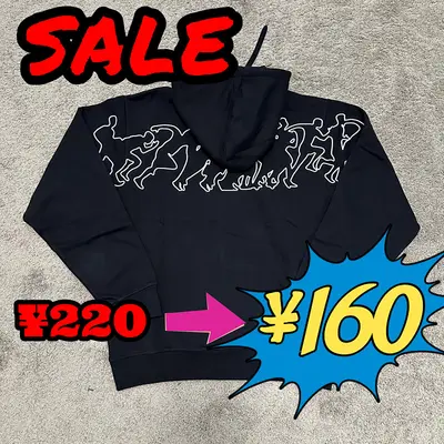 [¥220⮕¥160] A*te Hank Back Multi Runner Hoodie