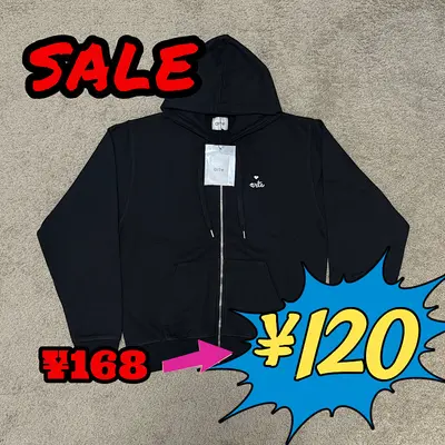 [¥168⮕¥120] Ate Heart Zip Men s Zip