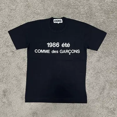 Black CDG × Comme des Garcons Tee