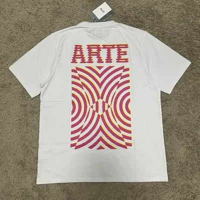 Ate T Shirt Mural Print White