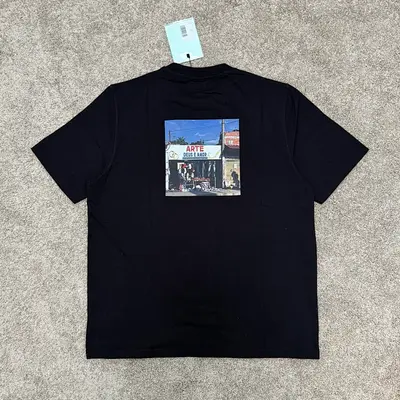 A*te Photoprint T-shirt Black
