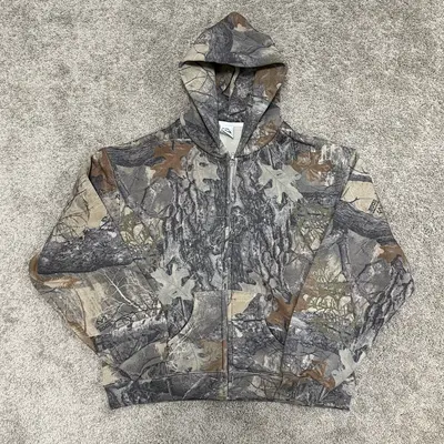 Akim Camo Zip up Hoodie