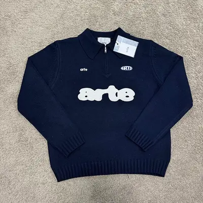 Ate Polo Navy Knit