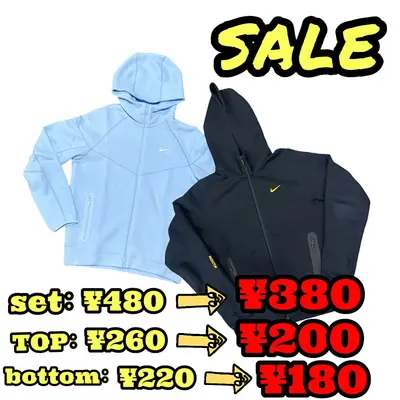 [¥480⮕¥380] N*A TECH Blcak/Blue