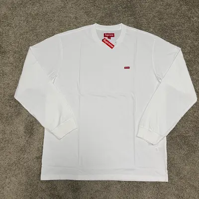 Sup BOX LO*O Long Sleeve White