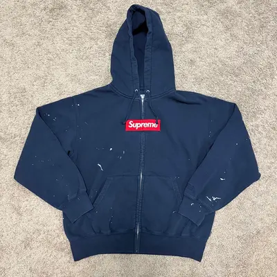 [In-Stock]Sup MM6 New Drop Hoodie Navy