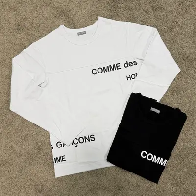 ¥120 CDG 390 GSM Split long sleeve 长袖