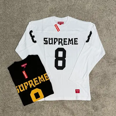 sup NO.8 long sleeve white