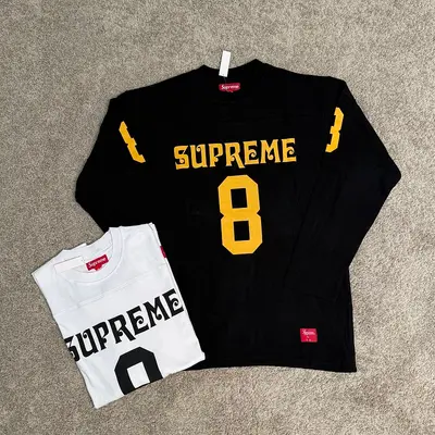 sup NO.8 long sleeve Black