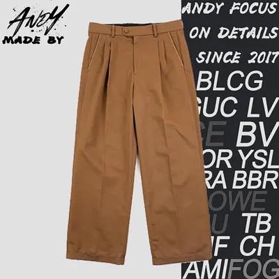 💰(€45=370CNY) L*v casual pants in coffee color Item ID:20007870