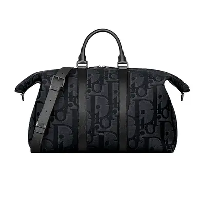 💰(€146=1200CNY)D*ior full-print logo handbag black Item ID:40005193