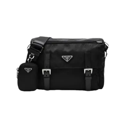 💰(€109=900CNY)P*rada triangle logo shoulder bag with headphones Item ID:40006639
