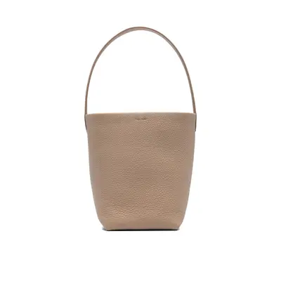 💰(€67=550CNY) The Row Bucket Bag Medium Black/Milk Tea Item ID:40004521