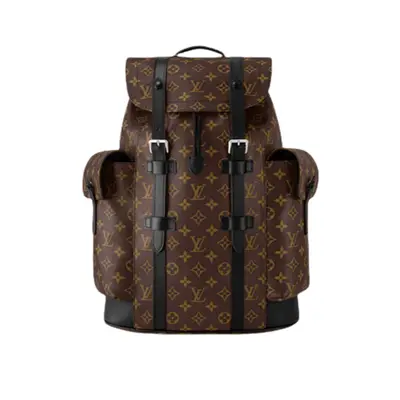 💰(€170=1400CNY)L*V canvas and cowhide backpack Item ID:40001495