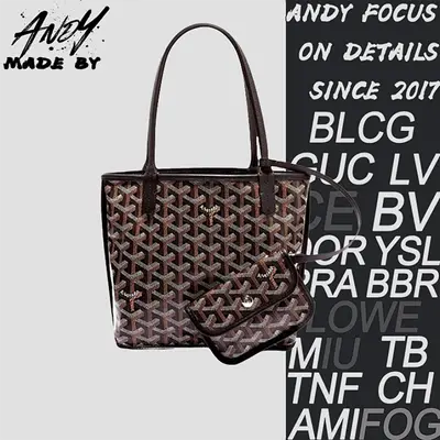 💰(€68=559CNY) G*oyard double-faced calfskin tote bag, black Item ID:40009146