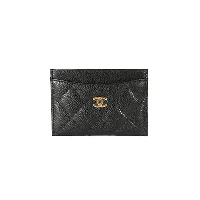 💰(€43=350CNY)C*HANEL small card holder gold Item ID:40004369