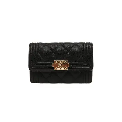 💰(€45=370CNY)C*hanel small wallet (with full packaging) Top Item ID:40002508