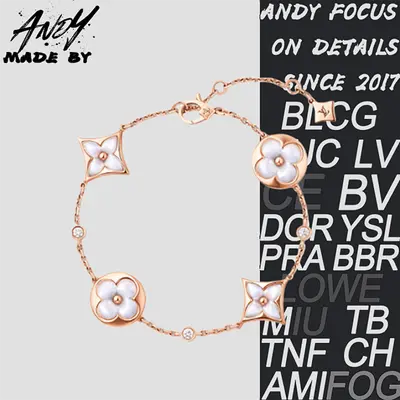 💰(€38=310CNY) classic four-flower diamond bracelet✨✨✨ Item ID:50008354