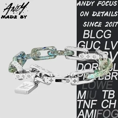 💰(€52=430CNY)L*resin chain bracelet Item ID:50003610