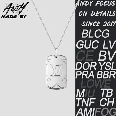 💰(€23=189CNY)L*LOGO logo necklace Item ID:50001530
