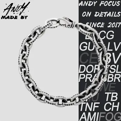 💰(€31=250CNY)C*Hearts CH simple 925 silver bracelet Item ID:50004271