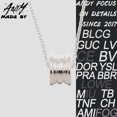 💰(€35=290CNY)B*Bulgari Smooth Spring Necklace in White Gold Item ID:50006318