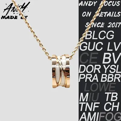 💰(€35=290CNY)B*Bulgari White Ceramic Hollow Thread Rose Gold Item ID:50005767