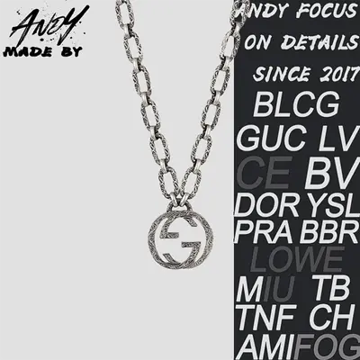💰(€52=430CNY)G*Double G Necklace Large Item ID:50002574