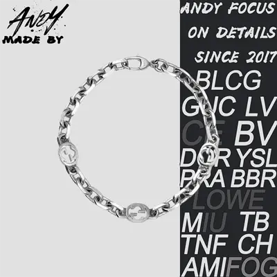 💰(€51=420CNY)G*ucci Interlocking Double G Bracelet Item ID:50002806