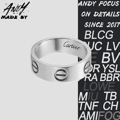 💰(€29=240CNY)C*Wide Diamond Free Ring in White Gold [V Gold Version]Item ID:50002865
