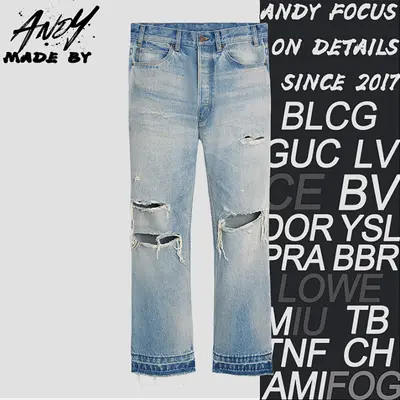 💰(€42=350CNY)C*eline ripped jeans Item ID ：20001218