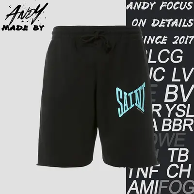 💰(€27=220CNY)S*M 23ss Saint Street Font Printed Shorts Item ID ：20005681