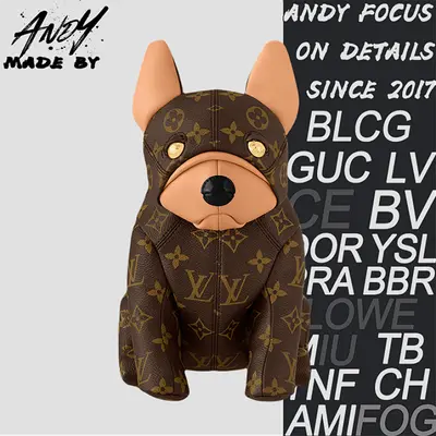 💰(€164=1350CNY)L*V puppy French style zipper bag Item ID ：40009056