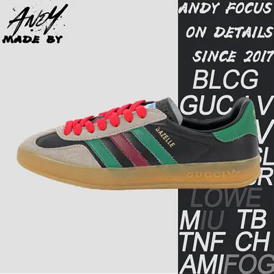 💰(€51=420CNY)G*ucci x A*didas Color blocked Training Series Board Shoes Item ID ：30003530