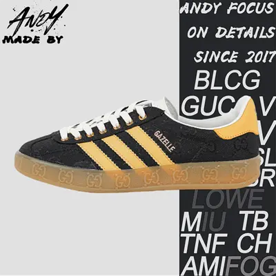 💰(€51=420CNY)G*ucci x A*didas Color blocked Training Series Board Shoes Item ID ：30005185