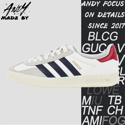 💰(€51=420CNY)G*ucci x A*didas Color blocked Training Series Board Shoes Item ID ：30006335