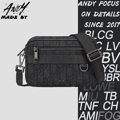 💰(€119=980CNY)D*ior Black Camera Bag Item ID :40001253