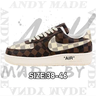💰(€64=530CNY)L*Vx Nike Air Force1Low Air Force Heavy Joint Checkerboard Brand Item ID:30001332