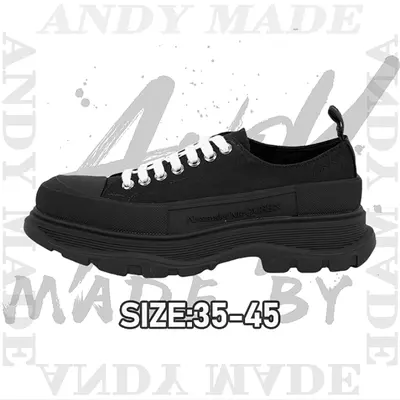 💰(€52=480CNY)Platform Shoes Thick Sole Heightening Sneakers black Item ID:30004066