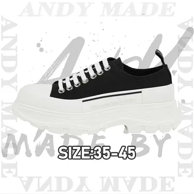 💰(€52=480CNY)Shoes Thick Sole Heightening Sneakers black white Item ID:30006974