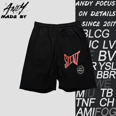 💰(27=220CNY)S*M Saint logo print shorts Item ID:20003645