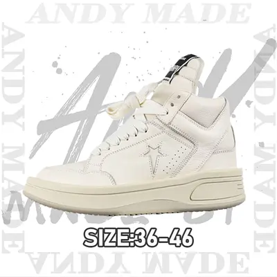 💰(€58=480CNY)R*ickowens x c*onverse high-top platform sneakers Item ID:30001468